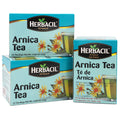 Herbacil Arnica Herbal Tea, Herbal Blend, Caffeine-Free, All Natural, 3-pack of 25 bags per box (75 Tea Bags), 0.88 oz Each