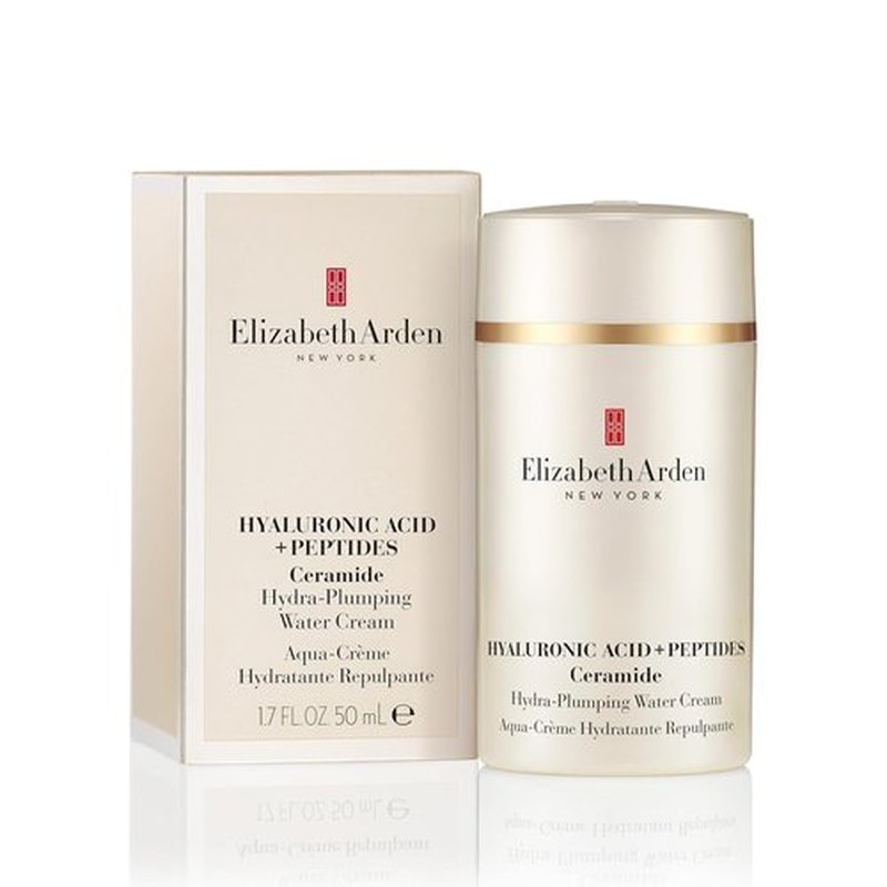 Elizabeth Arden Hyaluronic Acid + Peptides Hydra-Plumping Water Cream - Lightweight Gel Moisturizer, 1.7 oz