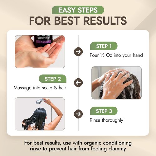 Nature's Brands - Herbal Choice Mari Natural Shampoo for Dry Hair - Moisturizing Organic Olive Oil & Rosemary Extract | 8 Fl Oz, Vegan & Cruelty-Free