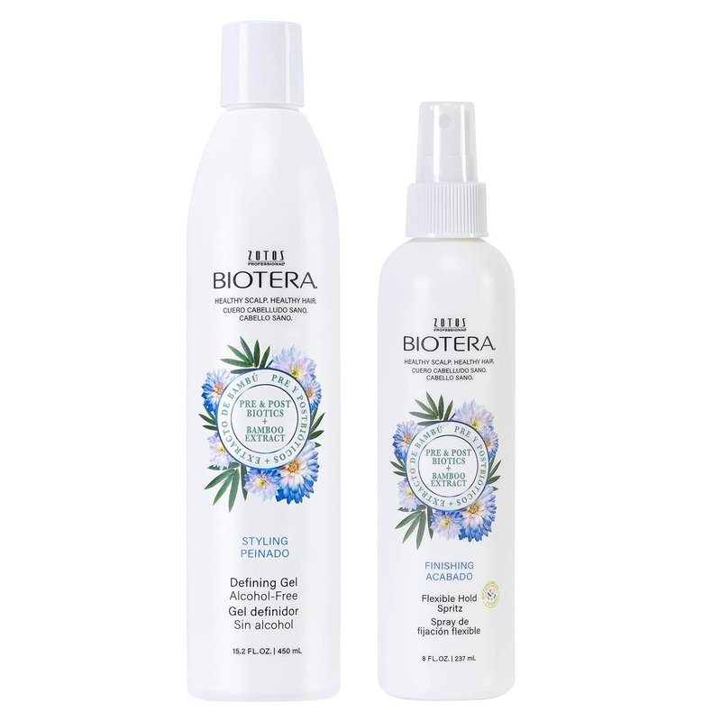 Biotera Styling Defining Gel - Alcohol-Free Flexible Sculpting & Shaping | Radiant Shine | Vegan & Cruelty-Free