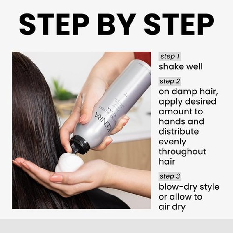 Kenra Volume Mousse Extra - Maximum Hold & Volume for All Hair Types | 8 oz