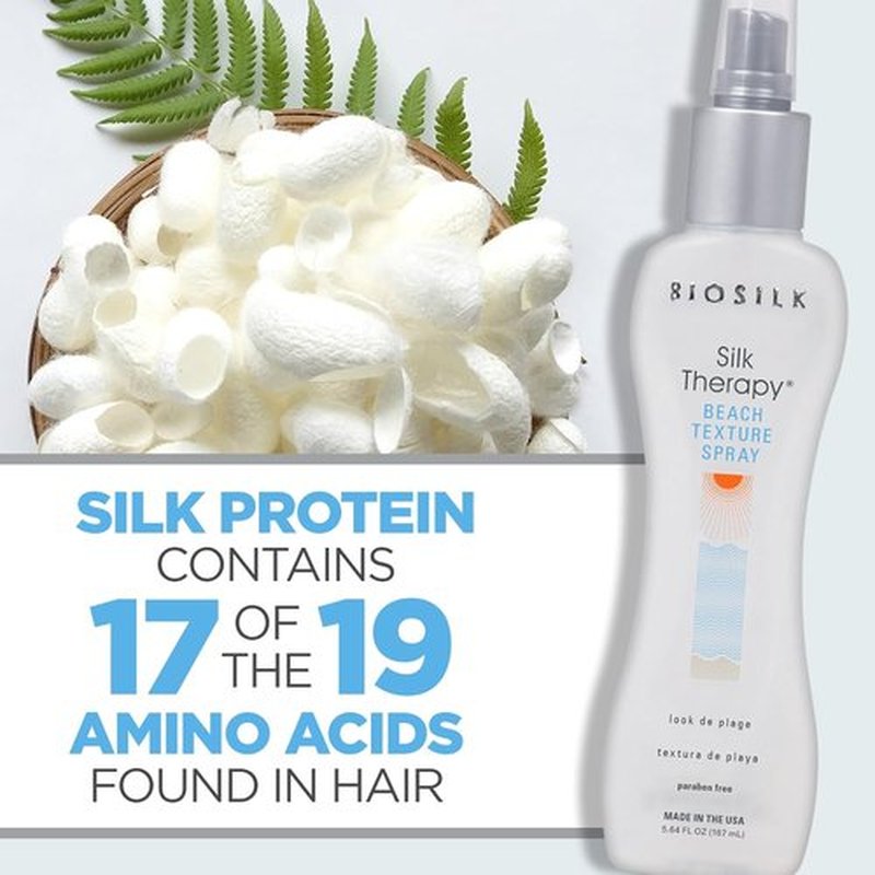 BioSilk Beach Texture - Styling Salt Spray for Natural Waves & Texture | Sulfate-Free, 5.64 oz