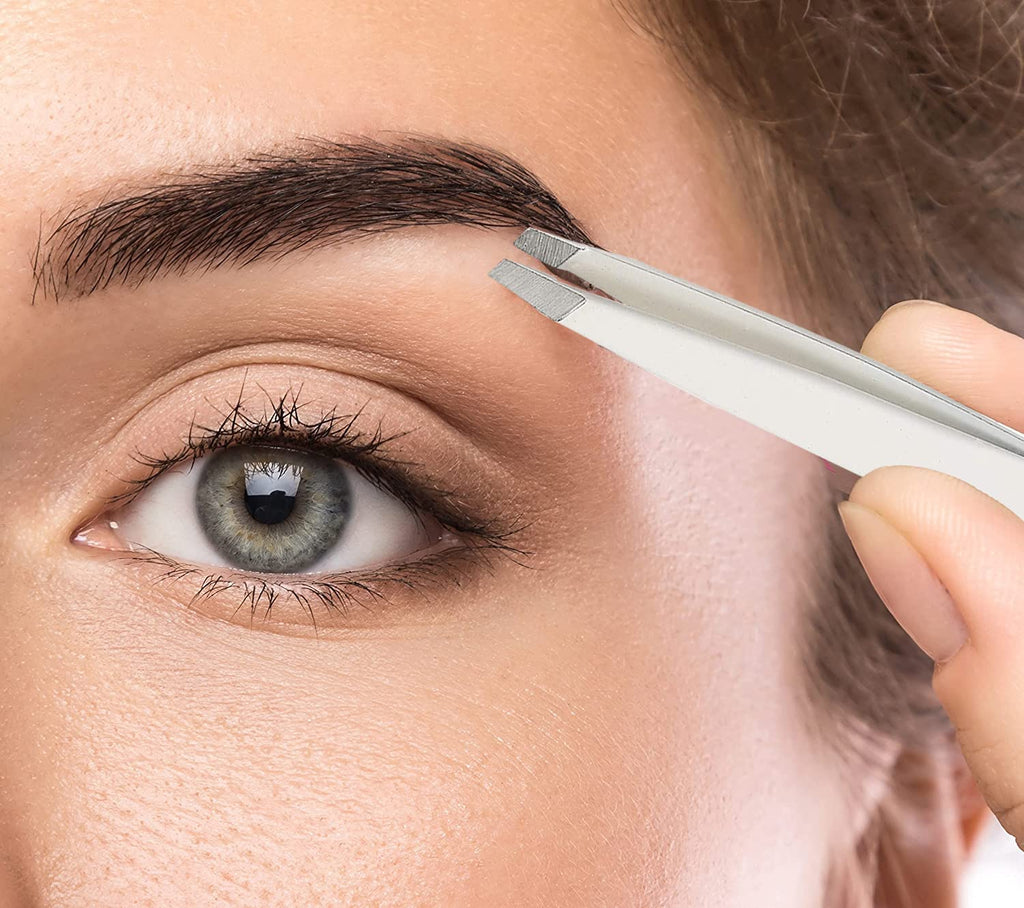Regine Switzerland Slant Tweezer - Swiss Made Professional Eyebrow Remover