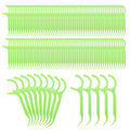 Bulk Floss Picks Dental Floss Sticks Bulk for Teeth, Floss Picks Dental Floss Picks Bulk for Family, Travel, Braces & Sensitive Teeth Dental Hygiene Essentials (500,Black)