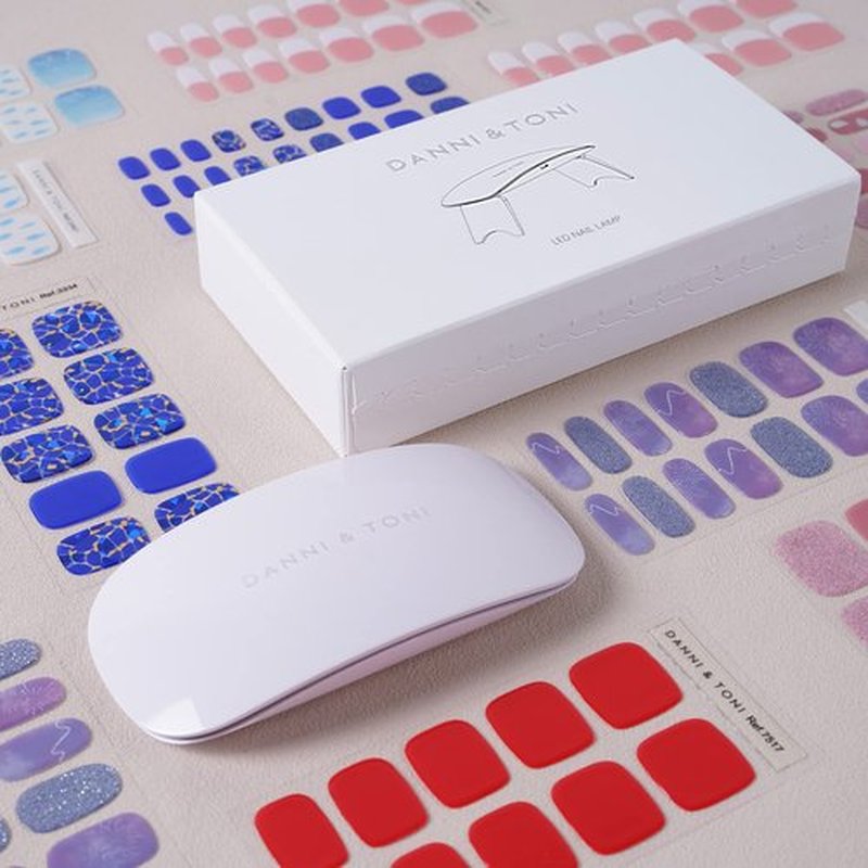 DANNI & TONI UV LED Nail Lamp 6W Mini Nail Dryer for Gel Nail Polish Professional Nail Curing Lamp Travel Size