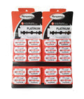 Personna Platinum Red Chrome Double Edge Stainless Steel 100 Blades 20BX