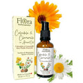 FLORA Organic Calendula & Chamomile Infused in Organic Sweet Almond Oil 100% Pure & Natural Moisturizer for Dry Skin. Revitalize & Protect. 1.7fl oz. Made in Canada