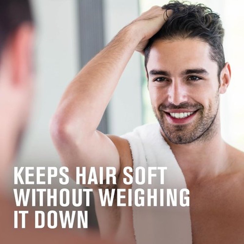 Every Man Jack 2-in-1 Daily Shampoo & Conditioner - Nourishing Amber & Sandalwood | 24oz Bottle for All Hair Types
