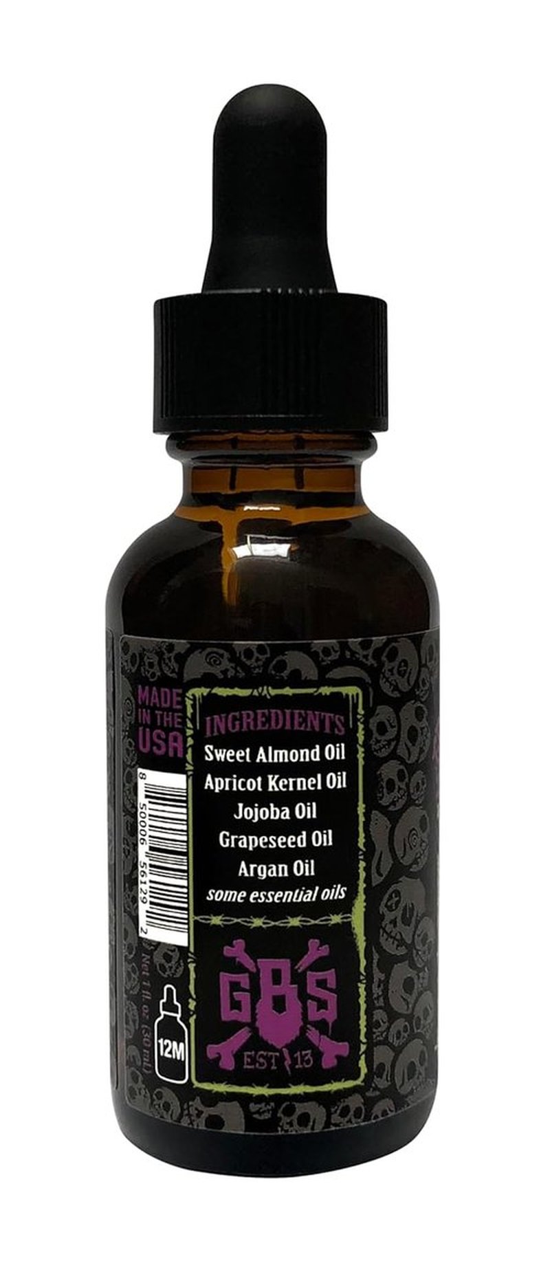 Grave Before Shave Voodoo Blend Beard Oil - 1 Oz Bottle with Dropper Top Dispenser