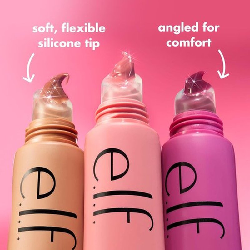 e.l.f. Glow Reviver Melting Lip Balm - Hydrating Tinted Balm for Glossy, Soft Lips | Vegan & Cruelty-Free, Strawberry Shortcake