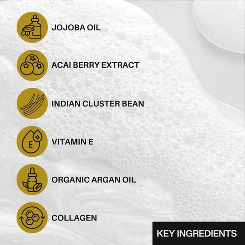 Cristian Rovere - Signature Shampoo - Infused With Collagen, Acai Extract & Organic Argan Oil - Sulfate Free & Paraben Free for All Hair Types - Strengthening & Hydrating Shampoo - 10 Fl Oz