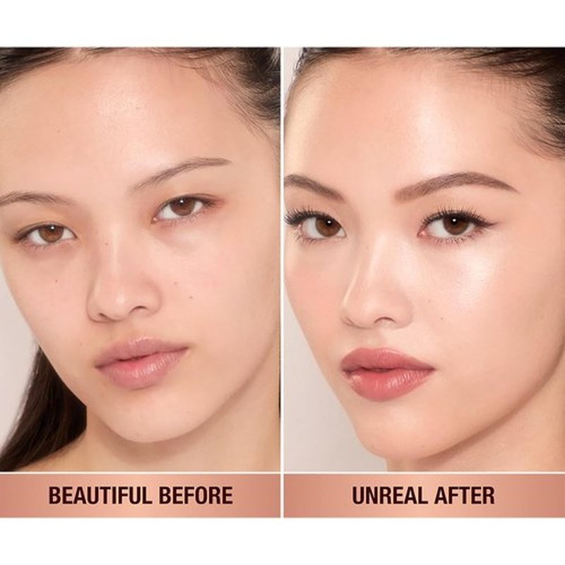 Charlotte Tilbury Unreal Skin Tint - Hydrating Cream Foundation Stick with Sheer-to-Light Coverage | Blurring & Nourishing Formula