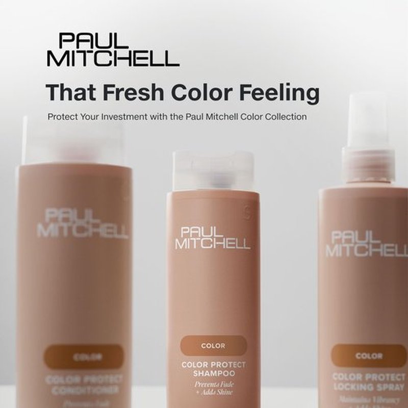 Paul Mitchell Color Protect Shampoo, Prevents Fade + Adds Shine, For Color-Treated Hair, 2.5 fl. oz.