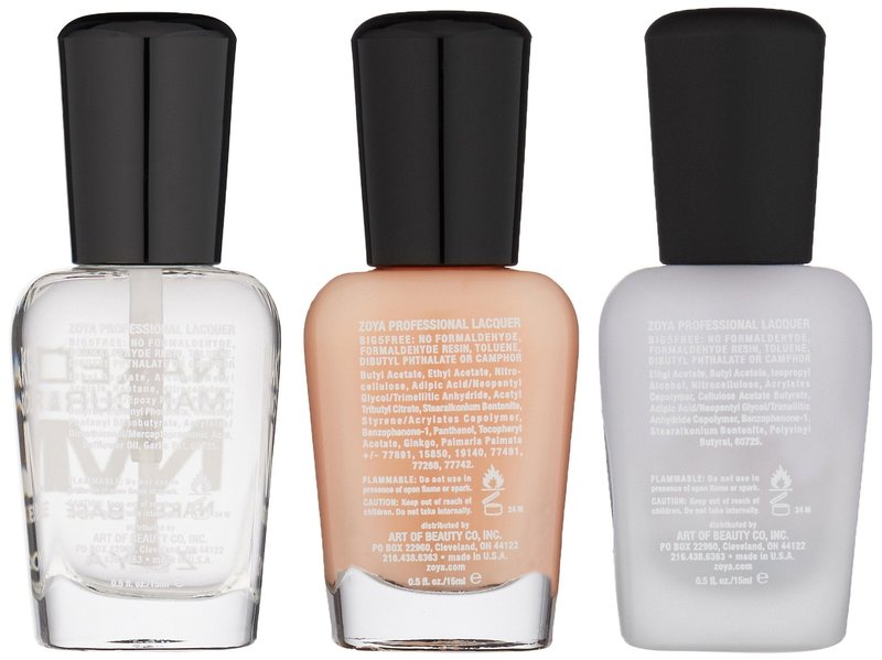 ZOYA Men's Starter Manicure Kit, 0.5 Fl Oz (Pack of 3)