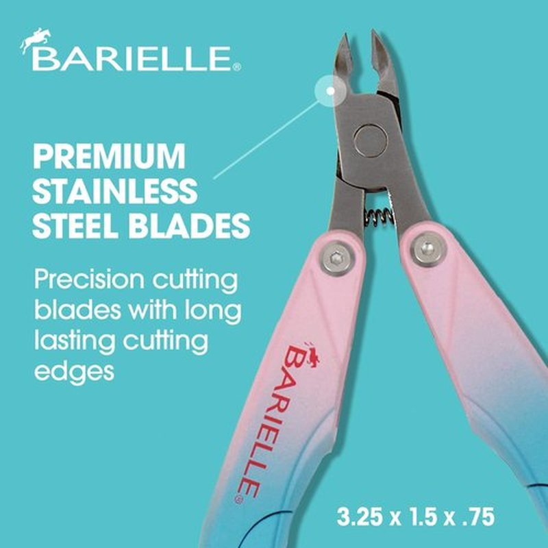 Barielle Clever Collapsing Cuticle Nipper - A Unique Professional Cuticle Pusher, Cuticle Cutter & Cuticle Clippers Multitool