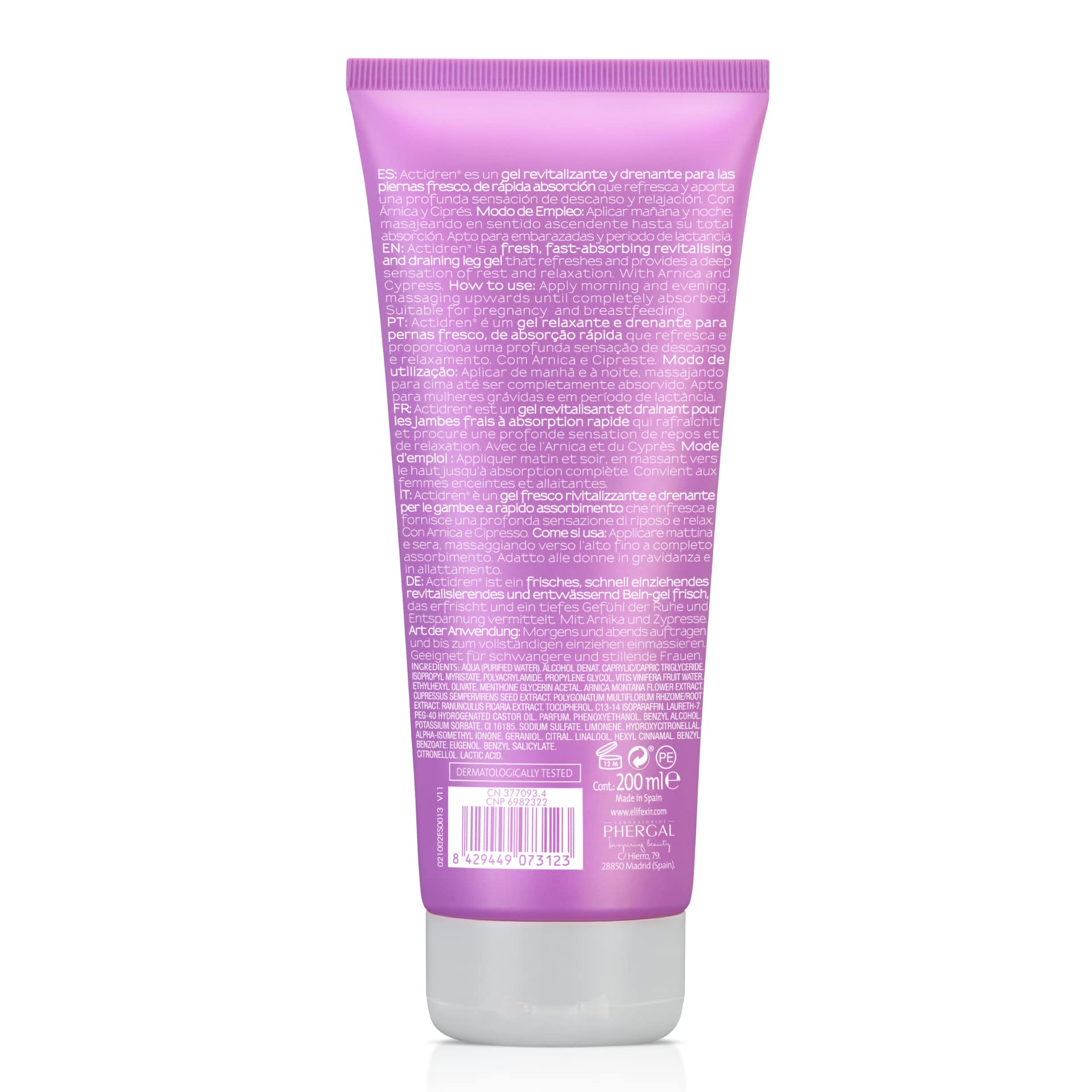 ELIFEXIR ACTIDREN GEL 200 ML