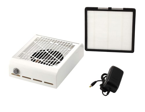 Miss Sweet Electric Nail dust Collector for Manicure (Sweet White)