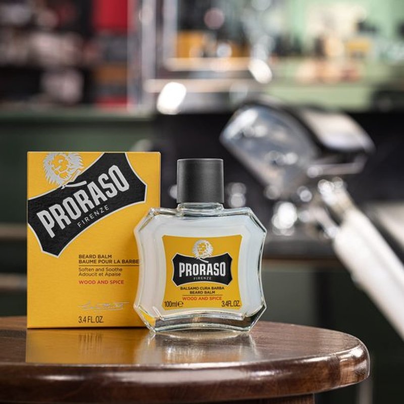 Proraso Beard Balm - Nourishing Formula for Softening New Beard Growth | Ideal for Short Beards