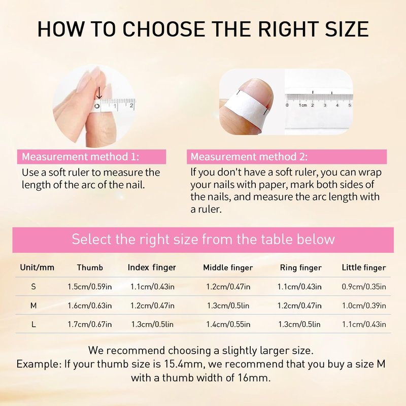 Yacey Handmade Press on Nails Medium Coffin, Reusable False Nails Press Ons, Pink Floral French Tip Thick Acrylic Fake Nails, 3D Artificial Bling Glossy Glue on Nails for Women Girls (10 Pcs, M)