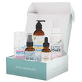 Eva Naturals Rejuvenating Skincare Set – 5-in-1 Routine with Cleanser, Toner, Vitamin C Plus Serum, Eye Gel and Collagen Peptide Moisturizer for Face, Anti-Wrinkle, Dark Spots, Acne and Skin Replenish