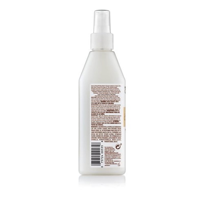 Creme of Nature Double Duty Curl Definer and Booster with Butter Blend, Flaxseed and Argan Oil, Moisturizing Anti-Shrinkage and Styling Spray for Natural Hair, 8 oz