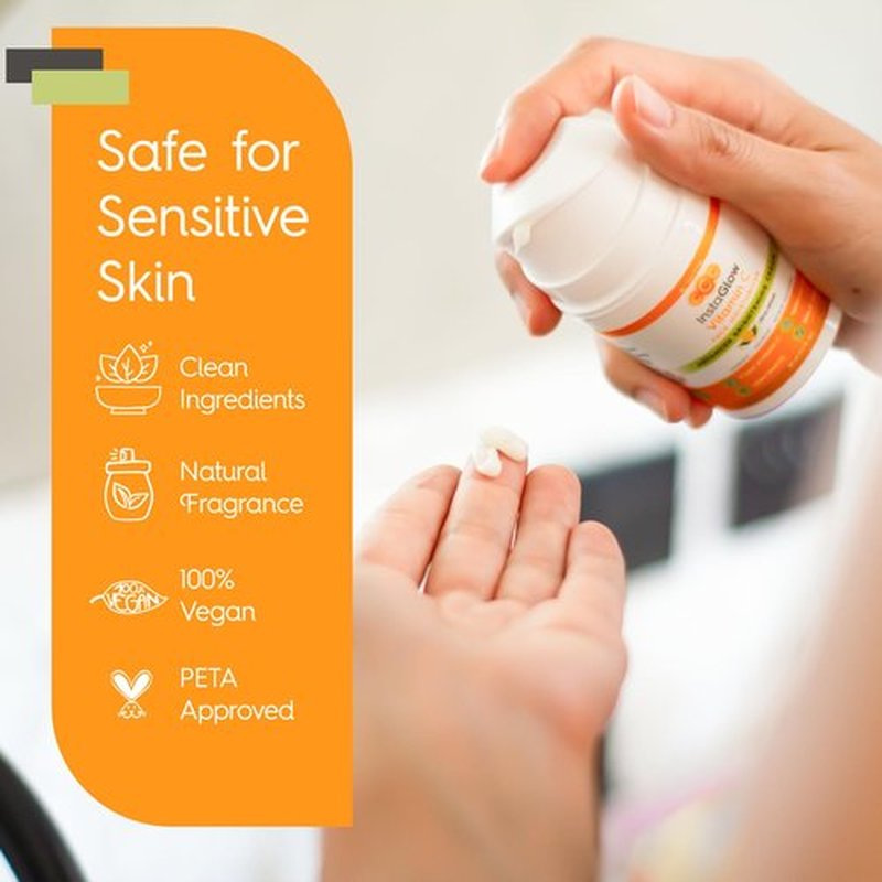 Tree To Tub Vitamin C Face Cream - Triple Action Vitamin C Moisturizer for Face, Face Moisturizer for Women, Day and Night Vitamin C Cream for Face