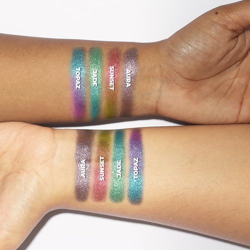 L.A. Girl Shade Shifter Duo Chrome Eyeshadow, Topaz GES245