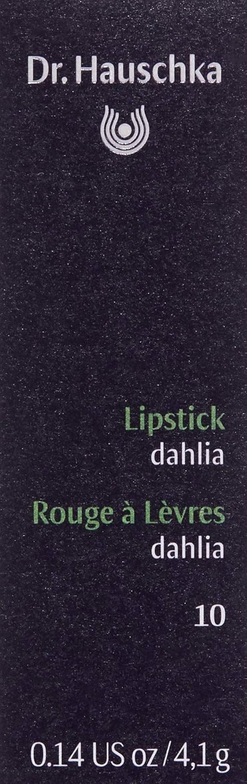 Dr Hauschka Lipstick - Creamy Matte Dahlia in Medium Brick Red | Hydrating Natural Formula, 0.14 oz.