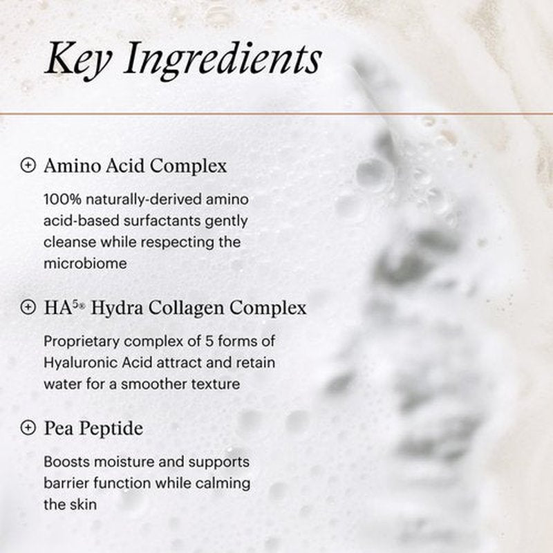 SkinMedica HA5 Hydra Collagen Foaming Cleanser - Hydrating Vegan Collagen Wash, 5 Fl Oz | Gentle Daily Cleanser