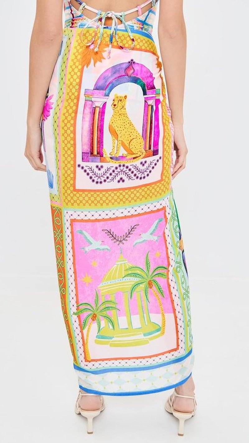 MINKPINK Elysia Sarong - Stylish Beach Cover-Up for Summer | Lightweight & Versatile