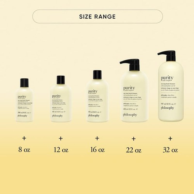 philosophy purity made simple facial cleanser 8 fl oz