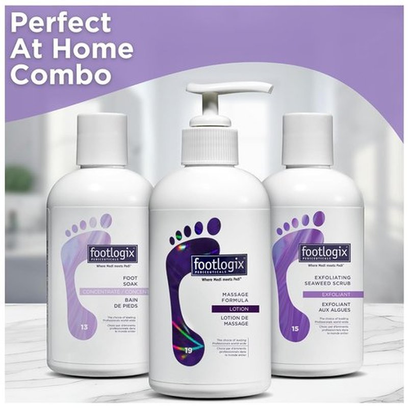 FOOTLOGIX Exfoliating Seaweed Scrub - Deep Cleansing & Revitalizing | 8.45 oz
