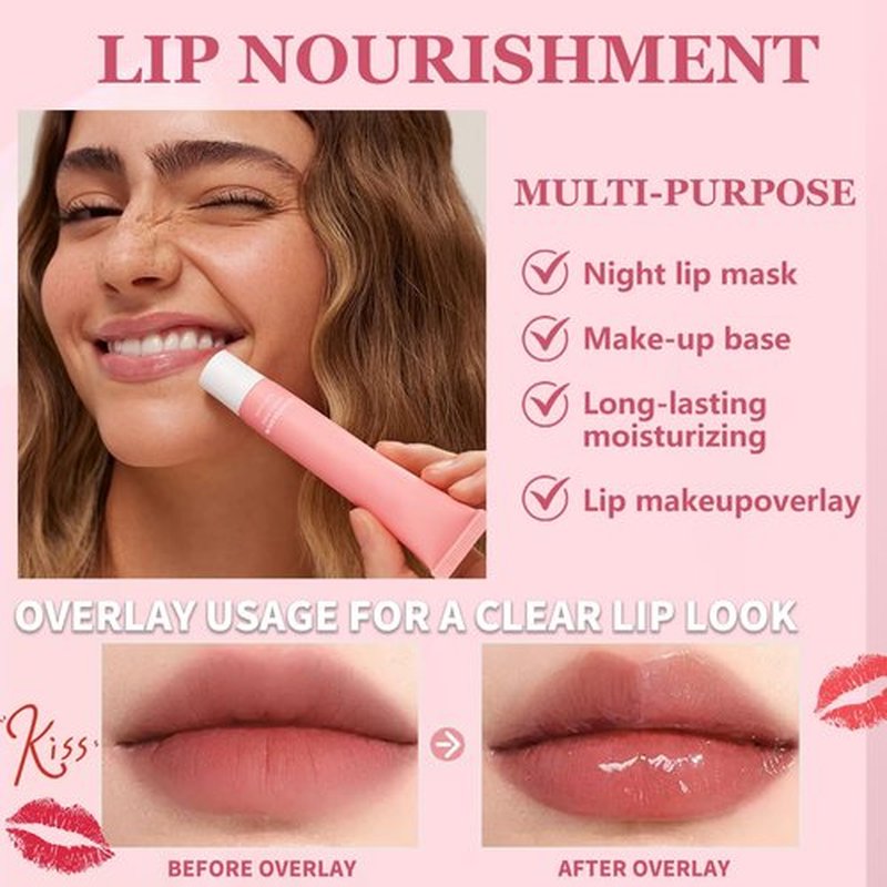 Skiennix Butter Lip Balm - Nourishing Lip Tint & Gloss | Hydrating Natural Ingredients, 4 Flavors (0.5oz)