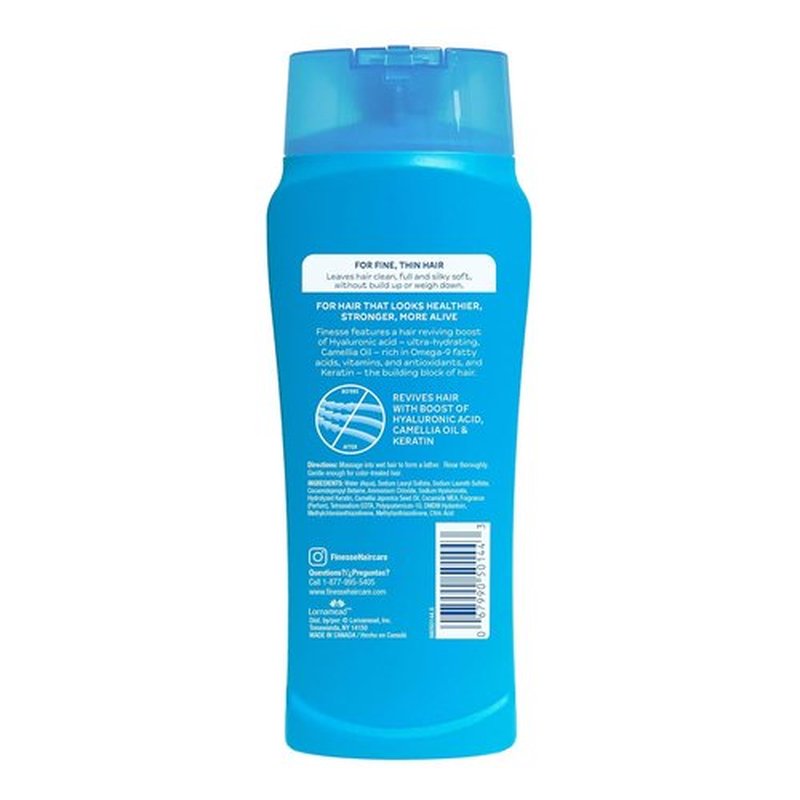 FINESSE Volumizing Shampoo - Strengthen & Add Volume | 13 Fl Oz for Fuller Hair
