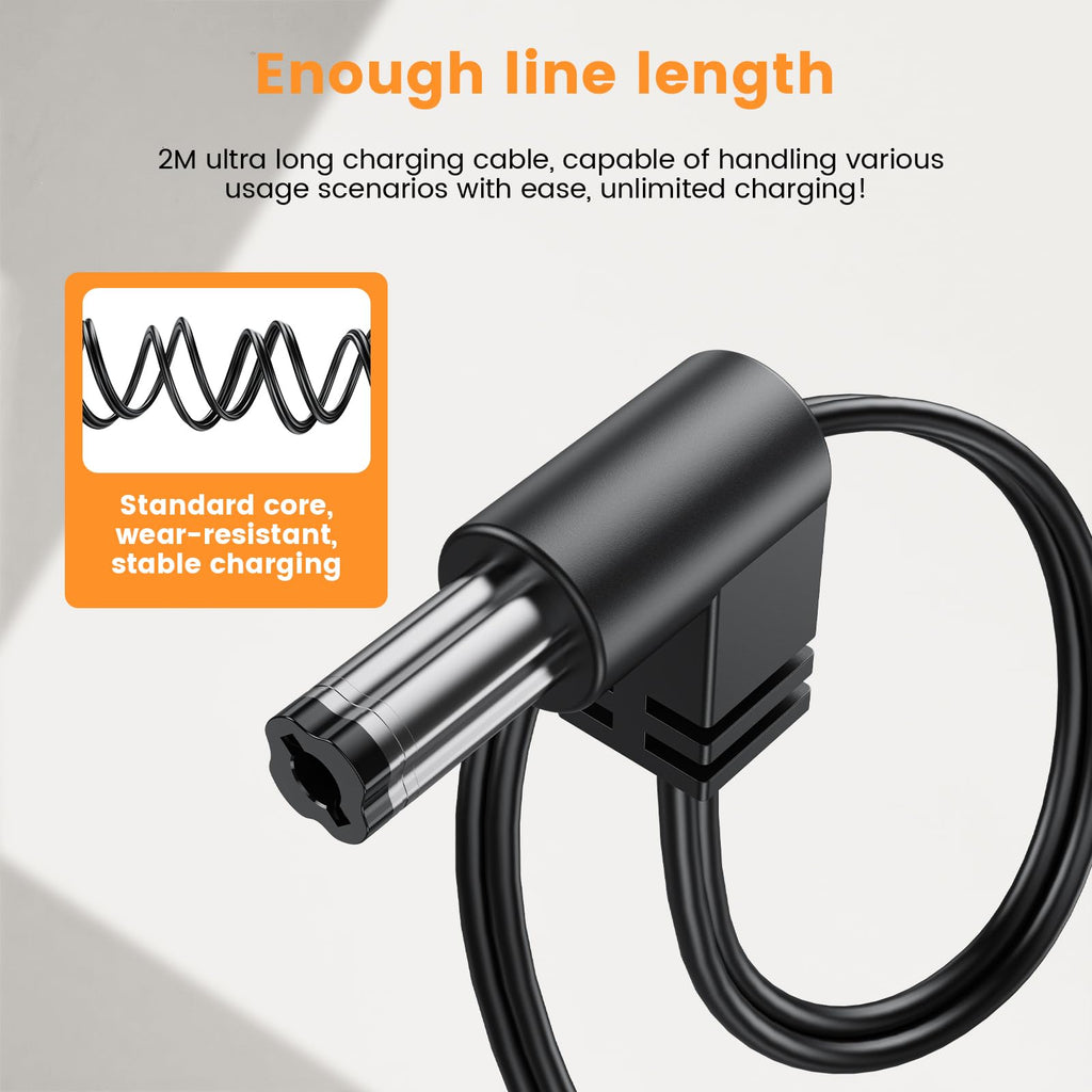 for Stihl fsa45 Charger - Battery Adapter Compatible with STIHL BGA 45 Cordless Blower and FSA 45 HSA 45 Hedge Trimmer Replacement LK45 4511-400-5602 4511-400-5603 Charging Cable Power Cord