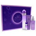 Perry Ellis 360 Purple Women's Fragrance Gift Set - 3.4oz EDP Spray, Mini Spray & Body Mist
