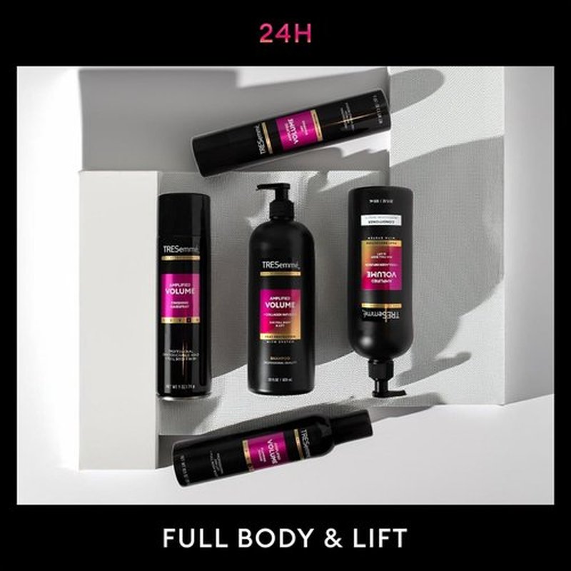 TRESemmé Amplified Volume Finishing Hairspray & Root Boost Spray – 24H Lift, Volumizing Hair Products