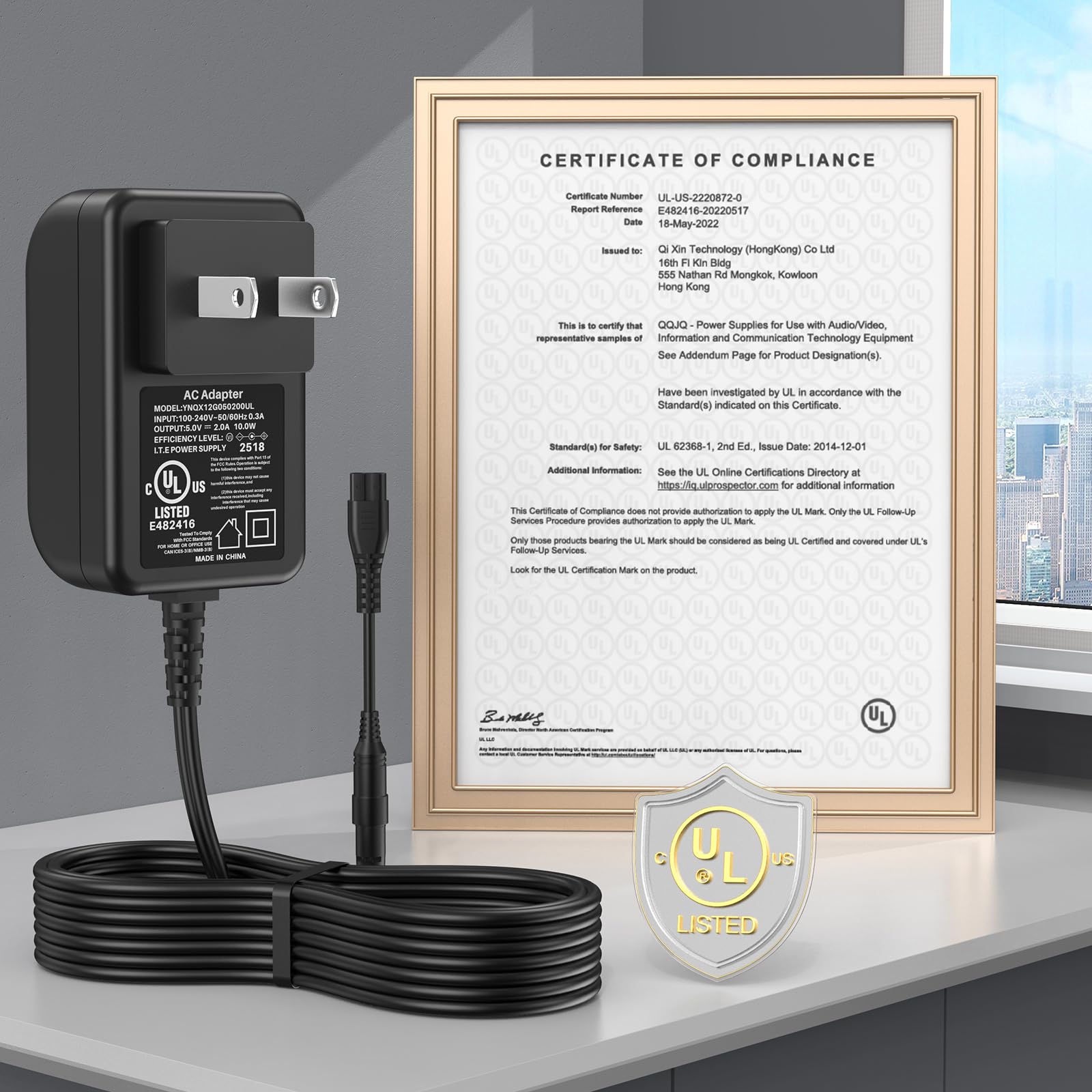 5V Hair Clipper Charger Replacement Compatible with SUPRENT Pro Clipper