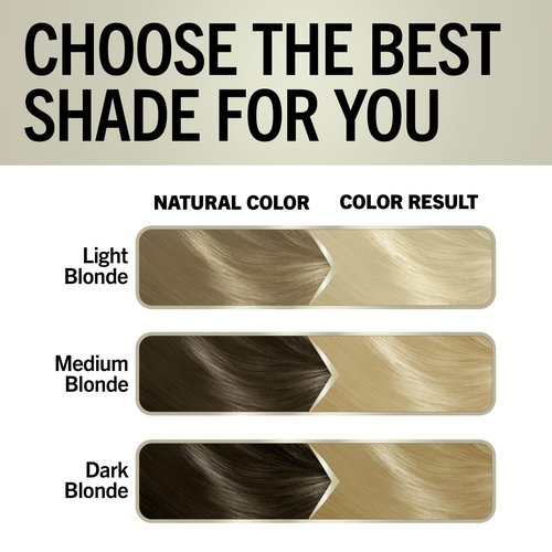 Schwarzkopf Keratin Blonde Hair Dye, 001 High Lift Platinum Blonde, Professional Quality Permanent Hair Color, Bond Enforcing System, Pre-Color Serum & Purple Conditioner Included