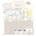 Birthday Gifts for Women, 21 Pcs Vanilla Spa Gift Set, Mothers Day Relaxing Bath and Body Self Care Package, Facial Skin Care Kit Gift Basket for Mom Wife Sister Friend Girlfriend Her