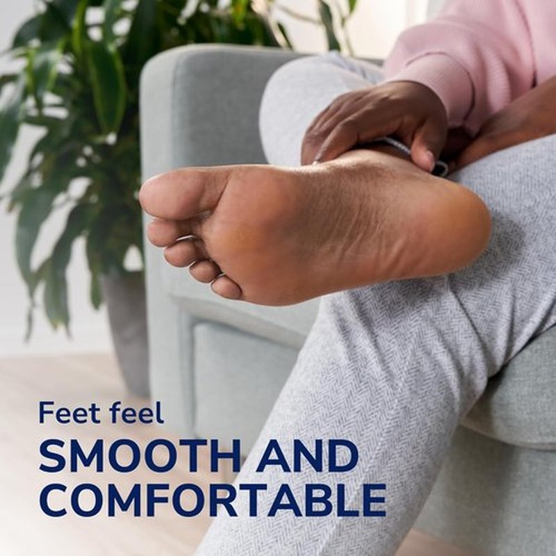 Dr. Scholl's Electronic Foot File - Effortless Callus Remover for Soft, Smooth Feet | Travel-Friendly Design