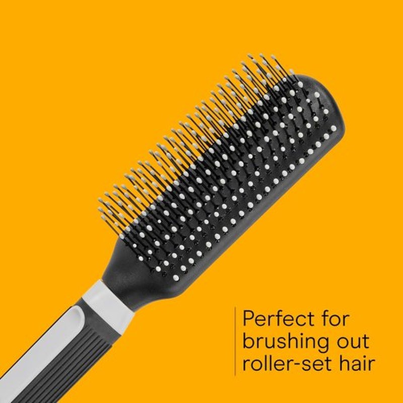 Conair Salon Results Detangling Hairbrush - Effortless Styling for All Hair Types | Nylon Bristles