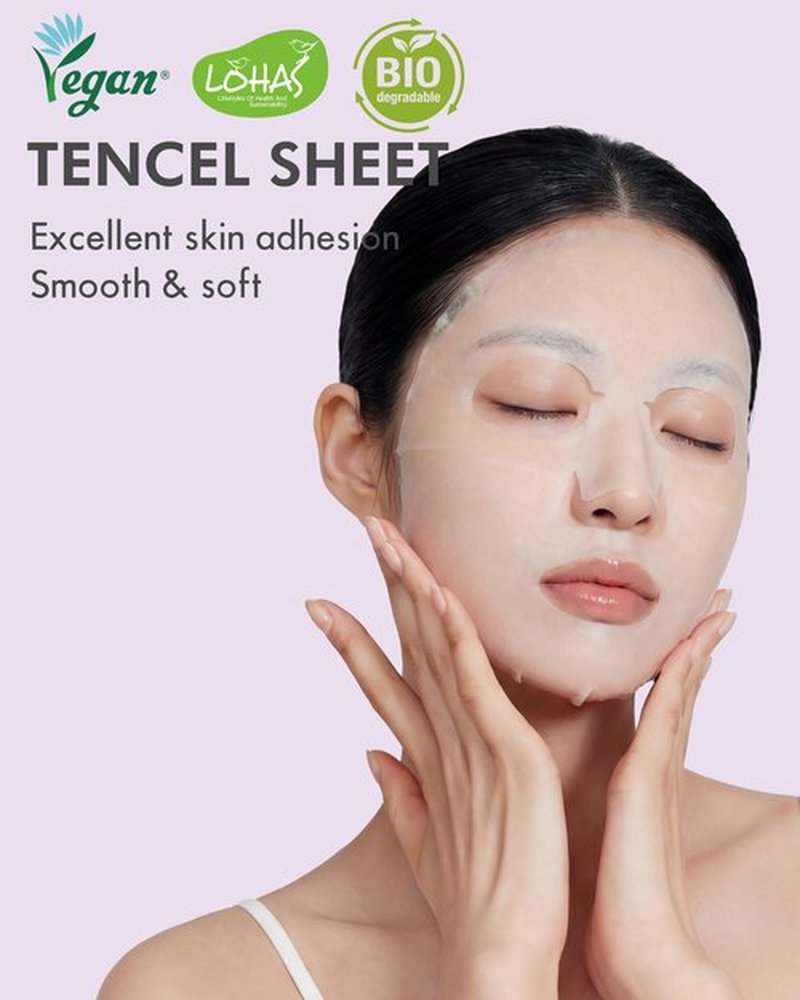 DERMAL Seoul Face Retinol + LHA Daily Quick Sheet Mask, 36 Count Pull-Out Dispenser Box with Tweezers, Pore & Wrinkle Care, Collagen + Peptides, Vegan Tencel