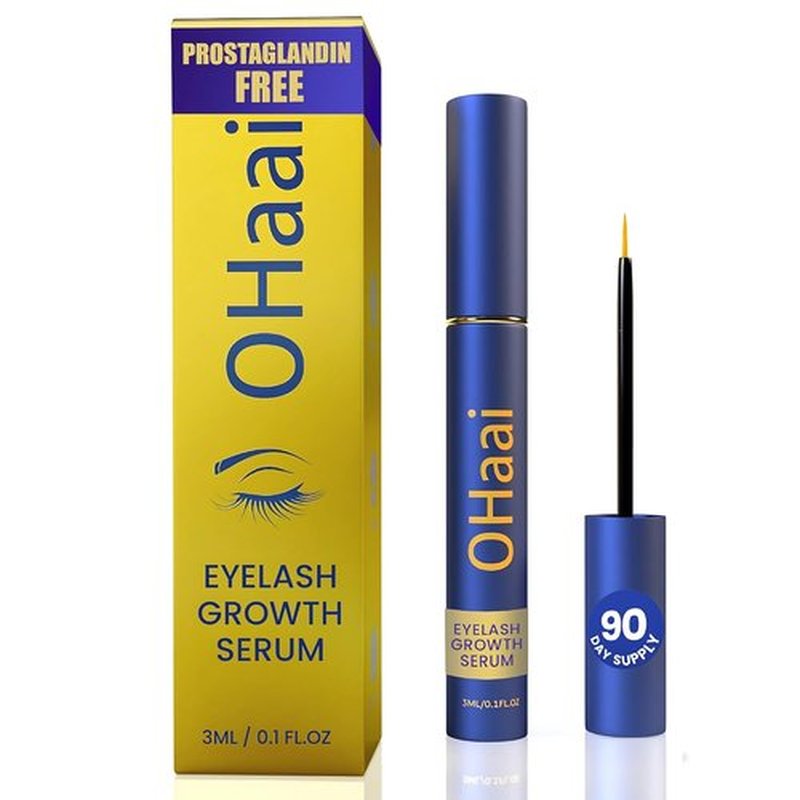 Skiennix Eyelash Growth Serum - Prostaglandin-Free Formula for Thicker, Longer Lashes | Vegan & Cruelty-Free, 3ml
