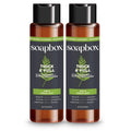 Soapbox Men's 2-in-1 Shampoo and Conditioner - Natural Oak & Cedar Leaf, 16oz for Thick, Full Hair