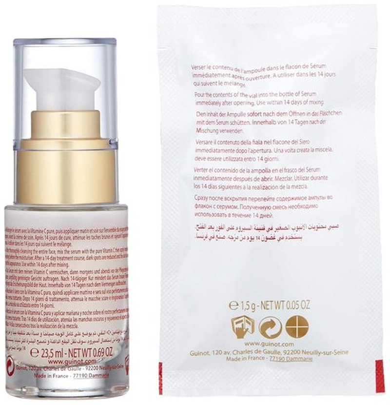 Guinot Anti-Dark Spot Serum - Brightening Vitamin C Formula | 0.8 Fl Oz