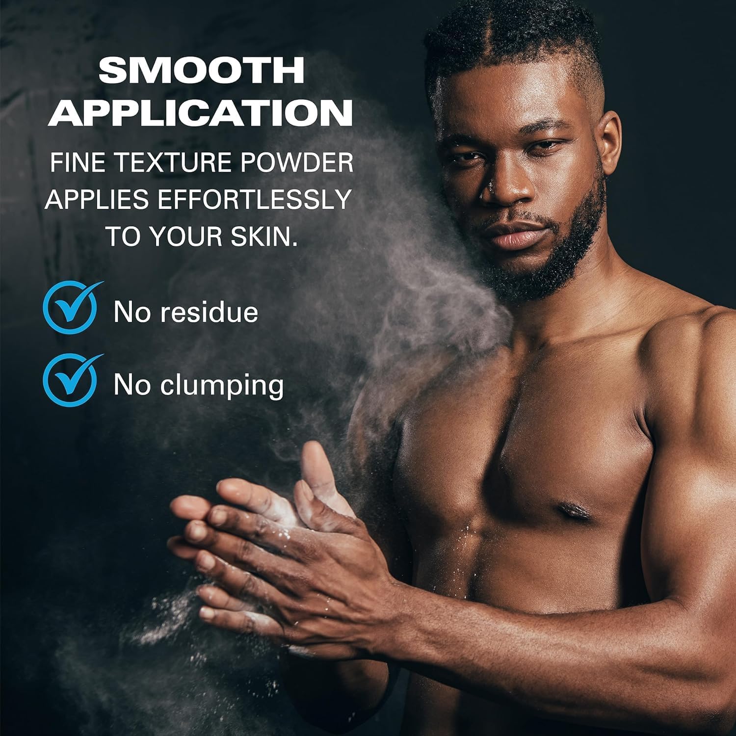 Bump Patrol Barber Pro Grooming Powder - Talc Free Hair and Body Powder for Men, Protects Against Sweat, Odor, and Chafing From Head to Toe for All Skin Types