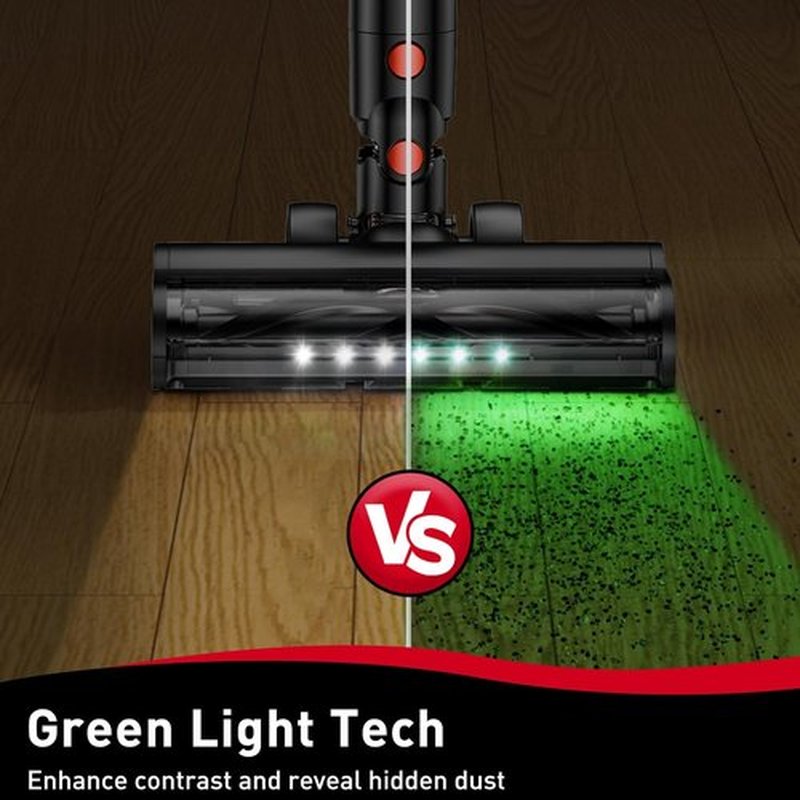 Skiennix Cordless Vacuum Cleaner - 45KPA Powerful Suction | 45-Minute Runtime, 8-in-1 Design for Home & Pet Hair