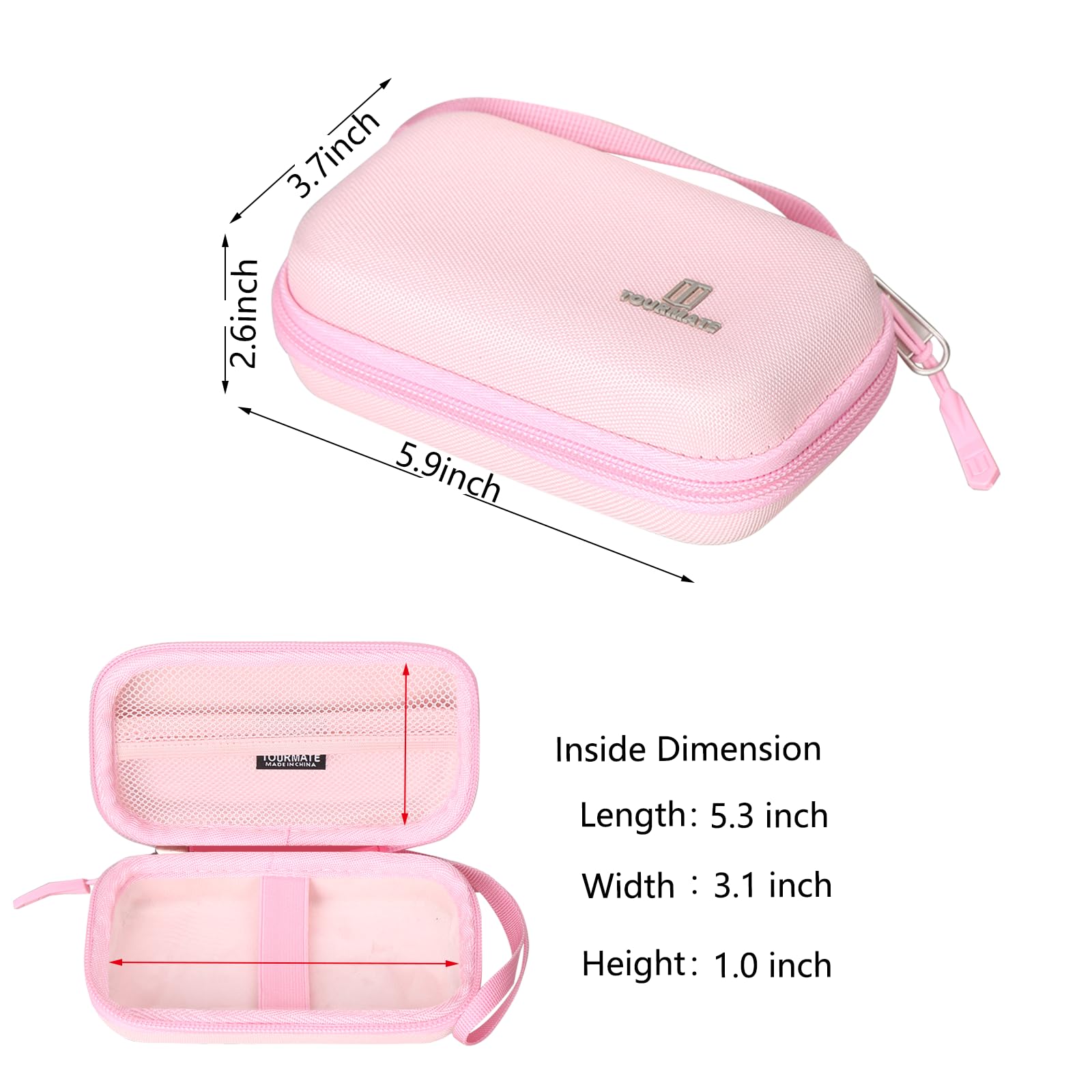 Tourmate Hard Travel Case for Gillette Venus Women's Bikini Trimmers (Case Only)