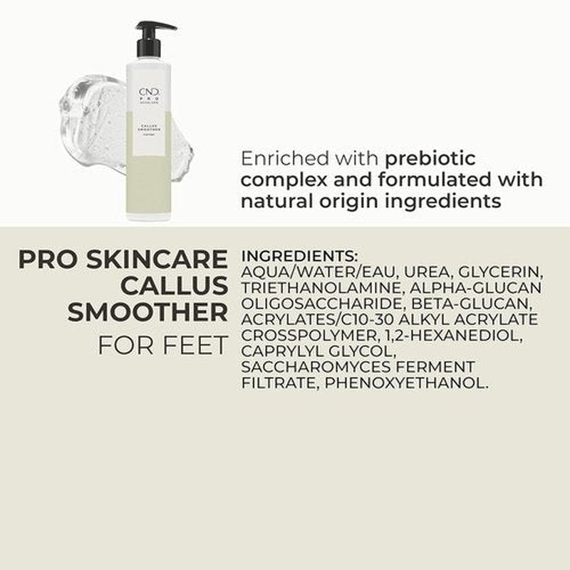 CND Pro Skincare | Mineral Bath & Exfoliating Sea Salt Scrub for Feet | Vegan Hydration Treatment
